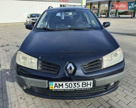 Синий Рено Меган, объемом двигателя 1.6 л и пробегом 279 тыс. км за 5200 $, фото 5 на Automoto.ua