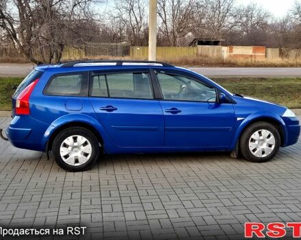 Синий Рено Меган, объемом двигателя 1.6 л и пробегом 205 тыс. км за 5200 $, фото 4 на Automoto.ua