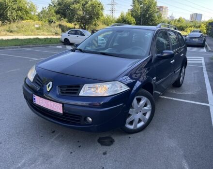 Синий Рено Меган, объемом двигателя 2 л и пробегом 179 тыс. км за 6300 $, фото 2 на Automoto.ua