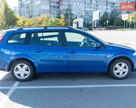Синий Рено Меган, объемом двигателя 1.6 л и пробегом 190 тыс. км за 5500 $, фото 2 на Automoto.ua