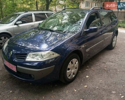 Синій Рено Меган, об'ємом двигуна 1.6 л та пробігом 178 тис. км за 5700 $, фото 1 на Automoto.ua