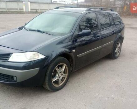 Синий Рено Меган, объемом двигателя 1.5 л и пробегом 170 тыс. км за 4100 $, фото 6 на Automoto.ua