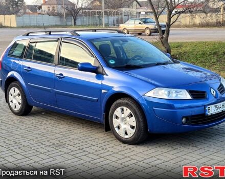 Синий Рено Меган, объемом двигателя 1.6 л и пробегом 205 тыс. км за 5200 $, фото 3 на Automoto.ua