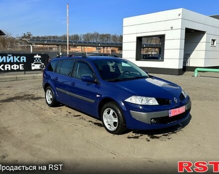 Синий Рено Меган, объемом двигателя 16 л и пробегом 170 тыс. км за 5500 $, фото 3 на Automoto.ua