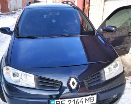 Синий Рено Меган, объемом двигателя 1.6 л и пробегом 194 тыс. км за 4800 $, фото 1 на Automoto.ua