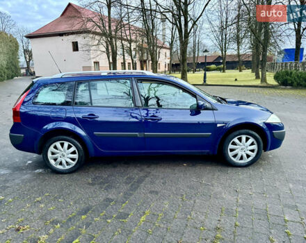 Синий Рено Меган, объемом двигателя 1.6 л и пробегом 191 тыс. км за 5400 $, фото 4 на Automoto.ua