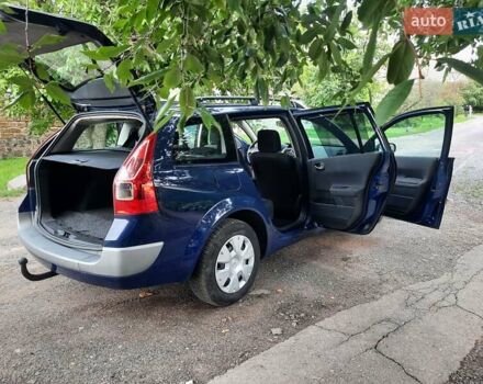 Синий Рено Меган, объемом двигателя 1.6 л и пробегом 217 тыс. км за 5300 $, фото 69 на Automoto.ua