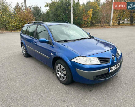 Синий Рено Меган, объемом двигателя 1.6 л и пробегом 190 тыс. км за 5500 $, фото 20 на Automoto.ua