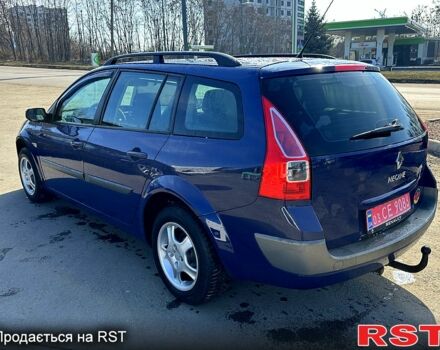 Синий Рено Меган, объемом двигателя 16 л и пробегом 170 тыс. км за 5500 $, фото 9 на Automoto.ua