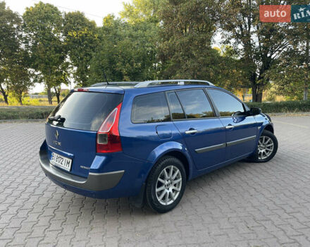 Синий Рено Меган, объемом двигателя 1.5 л и пробегом 240 тыс. км за 6350 $, фото 2 на Automoto.ua