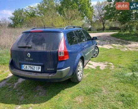 Синий Рено Меган, объемом двигателя 1.6 л и пробегом 292 тыс. км за 5500 $, фото 4 на Automoto.ua