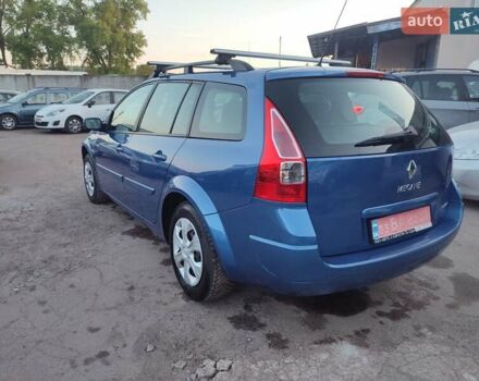 Синий Рено Меган, объемом двигателя 1.6 л и пробегом 200 тыс. км за 5500 $, фото 6 на Automoto.ua