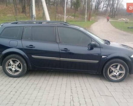 Синий Рено Меган, объемом двигателя 1.5 л и пробегом 170 тыс. км за 4100 $, фото 3 на Automoto.ua