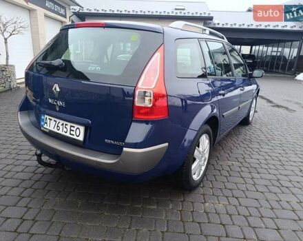 Синий Рено Меган, объемом двигателя 1.6 л и пробегом 198 тыс. км за 4800 $, фото 17 на Automoto.ua