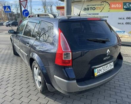 Синий Рено Меган, объемом двигателя 1.6 л и пробегом 279 тыс. км за 5200 $, фото 8 на Automoto.ua