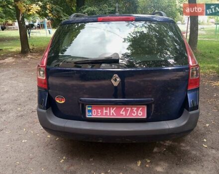 Синій Рено Меган, об'ємом двигуна 1.6 л та пробігом 178 тис. км за 5700 $, фото 3 на Automoto.ua
