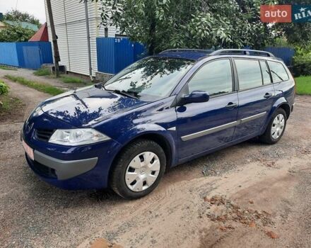 Синий Рено Меган, объемом двигателя 1.6 л и пробегом 217 тыс. км за 5300 $, фото 44 на Automoto.ua