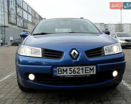 Рено Меган 2007 в Сумах на Automoto.ua Синий Рено Меган, объемом двигателя 1.6 л и пробегом 194 тыс. км за 5700 $, фото 1 на Automoto.ua