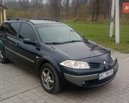 Синий Рено Меган, объемом двигателя 1.5 л и пробегом 170 тыс. км за 4100 $, фото 2 на Automoto.ua