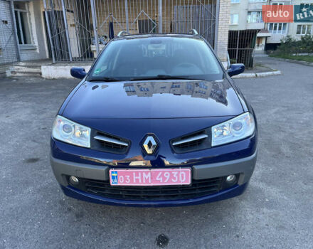 Синий Рено Меган, объемом двигателя 1.6 л и пробегом 202 тыс. км за 5999 $, фото 3 на Automoto.ua