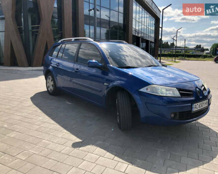Синий Рено Меган, объемом двигателя 1.6 л и пробегом 260 тыс. км за 6500 $, фото 16 на Automoto.ua