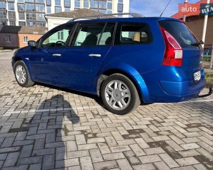 Синий Рено Меган, объемом двигателя 1.6 л и пробегом 206 тыс. км за 6200 $, фото 4 на Automoto.ua