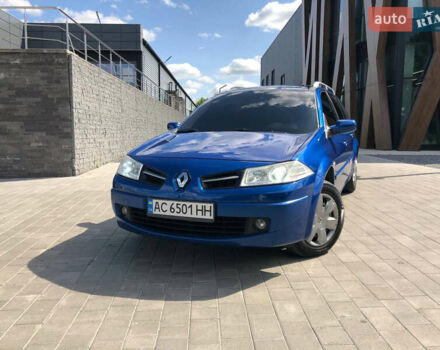 Синий Рено Меган, объемом двигателя 1.6 л и пробегом 260 тыс. км за 6500 $, фото 5 на Automoto.ua