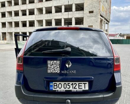 Синий Рено Меган, объемом двигателя 1.5 л и пробегом 240 тыс. км за 4999 $, фото 3 на Automoto.ua