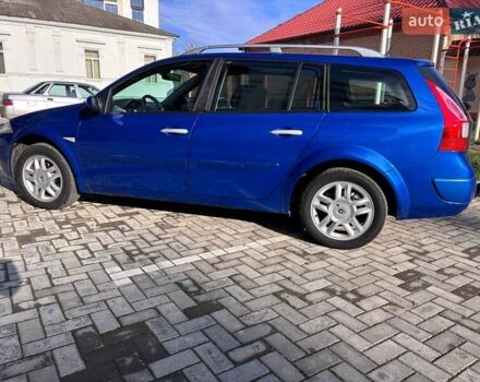 Синий Рено Меган, объемом двигателя 1.6 л и пробегом 206 тыс. км за 6200 $, фото 3 на Automoto.ua
