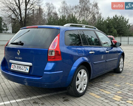 Синій Рено Меган, об'ємом двигуна 2 л та пробігом 174 тис. км за 5690 $, фото 6 на Automoto.ua