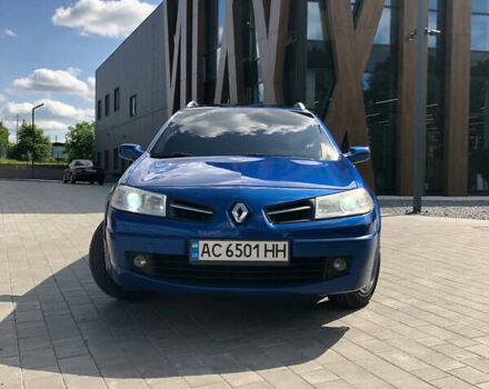 Синий Рено Меган, объемом двигателя 1.6 л и пробегом 260 тыс. км за 6500 $, фото 6 на Automoto.ua