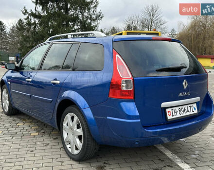 Синій Рено Меган, об'ємом двигуна 2 л та пробігом 174 тис. км за 5690 $, фото 7 на Automoto.ua