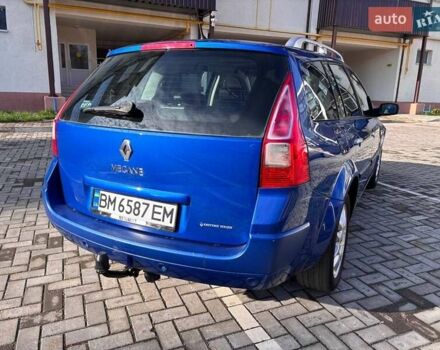Синий Рено Меган, объемом двигателя 1.6 л и пробегом 206 тыс. км за 6200 $, фото 7 на Automoto.ua