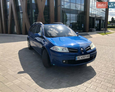 Синий Рено Меган, объемом двигателя 1.6 л и пробегом 260 тыс. км за 6500 $, фото 1 на Automoto.ua