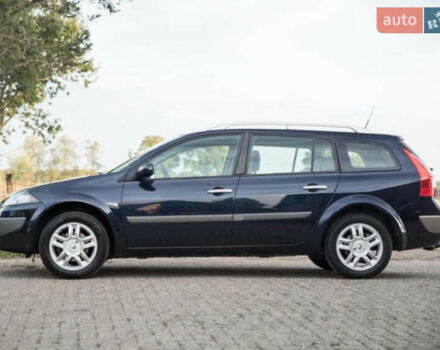 Синий Рено Меган, объемом двигателя 1.6 л и пробегом 150 тыс. км за 6200 $, фото 1 на Automoto.ua