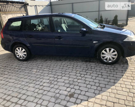 Синий Рено Меган, объемом двигателя 1.5 л и пробегом 275 тыс. км за 4400 $, фото 7 на Automoto.ua