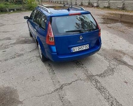 Рено Меган 2008 у Белой Церкве на Automoto.ua Синій Рено Меган, об'ємом двигуна 1.6 л та пробігом 202 тис. км за 6300 $, фото 9 на Automoto.ua