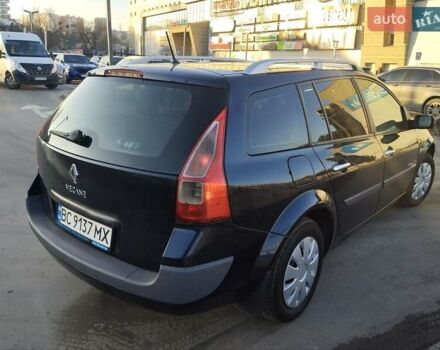 Синий Рено Меган, объемом двигателя 1.6 л и пробегом 263 тыс. км за 4190 $, фото 10 на Automoto.ua