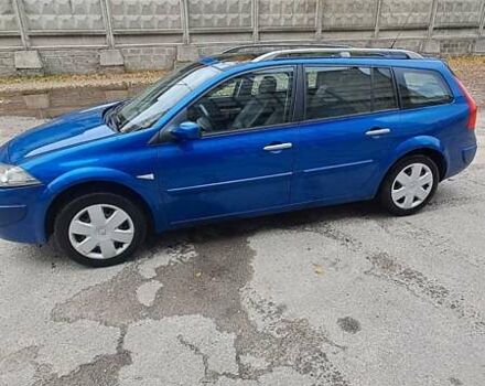Рено Меган 2008 у Белой Церкве на Automoto.ua Синій Рено Меган, об'ємом двигуна 1.6 л та пробігом 202 тис. км за 6300 $, фото 2 на Automoto.ua