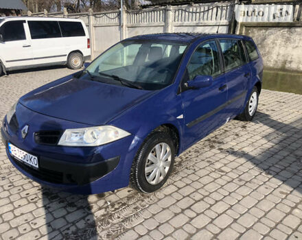 Синий Рено Меган, объемом двигателя 1.5 л и пробегом 275 тыс. км за 4400 $, фото 9 на Automoto.ua