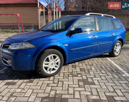 Синий Рено Меган, объемом двигателя 1.6 л и пробегом 206 тыс. км за 6200 $, фото 1 на Automoto.ua