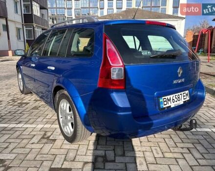 Синий Рено Меган, объемом двигателя 1.6 л и пробегом 206 тыс. км за 6200 $, фото 5 на Automoto.ua