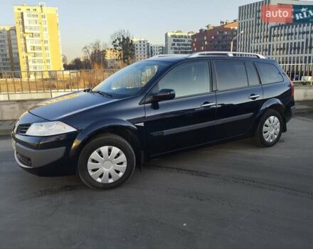 Синий Рено Меган, объемом двигателя 1.6 л и пробегом 263 тыс. км за 4190 $, фото 8 на Automoto.ua