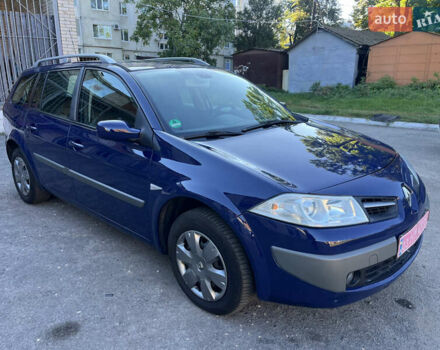 Синий Рено Меган, объемом двигателя 1.6 л и пробегом 202 тыс. км за 5999 $, фото 6 на Automoto.ua