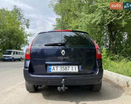 Синий Рено Меган, объемом двигателя 1.6 л и пробегом 274 тыс. км за 6100 $, фото 9 на Automoto.ua