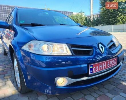 Синий Рено Меган, объемом двигателя 1.6 л и пробегом 171 тыс. км за 6800 $, фото 2 на Automoto.ua