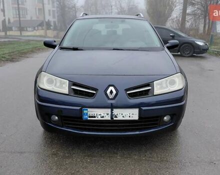 Синий Рено Меган, объемом двигателя 1.5 л и пробегом 244 тыс. км за 4900 $, фото 2 на Automoto.ua