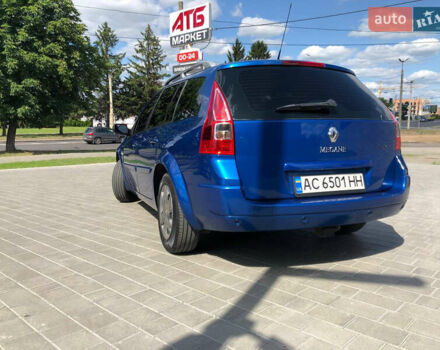 Синий Рено Меган, объемом двигателя 1.6 л и пробегом 260 тыс. км за 6500 $, фото 10 на Automoto.ua
