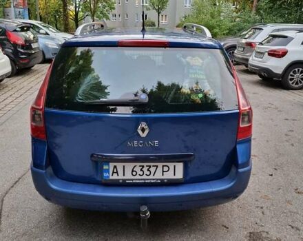Синий Рено Меган, объемом двигателя 1.6 л и пробегом 228 тыс. км за 5500 $, фото 9 на Automoto.ua