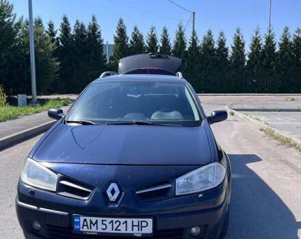 Синий Рено Меган, объемом двигателя 1.5 л и пробегом 260 тыс. км за 4600 $, фото 8 на Automoto.ua
